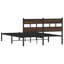 Vidaxl Bed Frame Without Mattress With Headboard 160X200 Cm-124966279-105716940