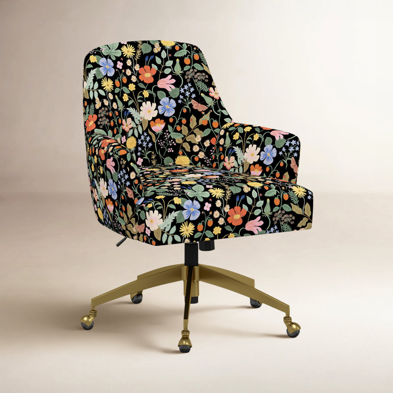 Rifle Paper Co. x Cloth & Company Yvette Office Chair - Thumbnail 4