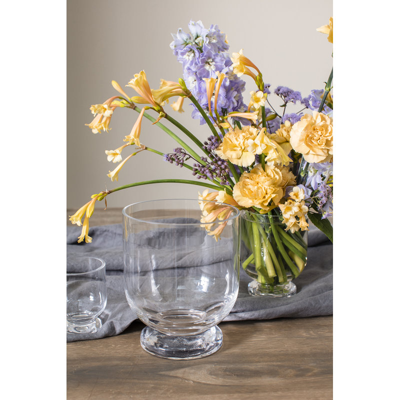 Vase de table Eske, H 5,25 po x l 3,75 po x P 3,75 po