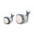 Blue Whale Decor, Blue/White-1835509294
