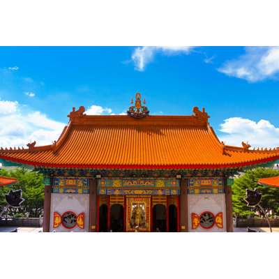 Leonoris Traditional Chinese Temple par - Photographie de toile tendue