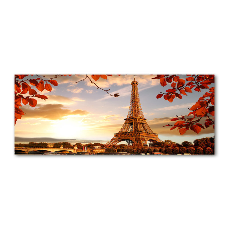 Eiffel Tower Paris - Wrapped Canvas Print