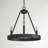 Emmalynn 3 - Light Steel Dimmable Chandelier