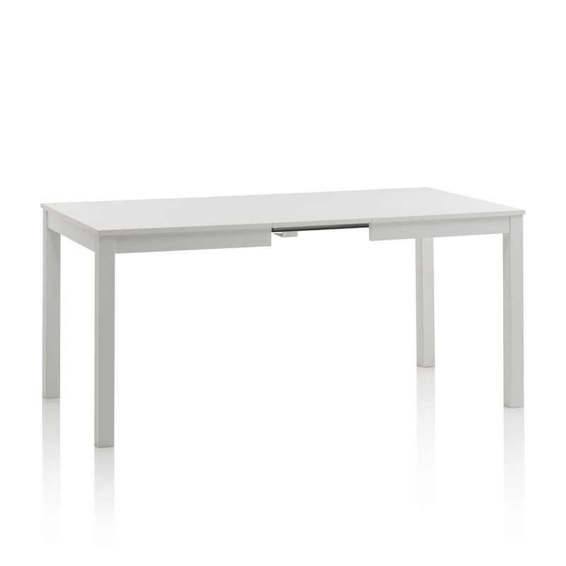 Abdiqani Extendable Dining Table, White