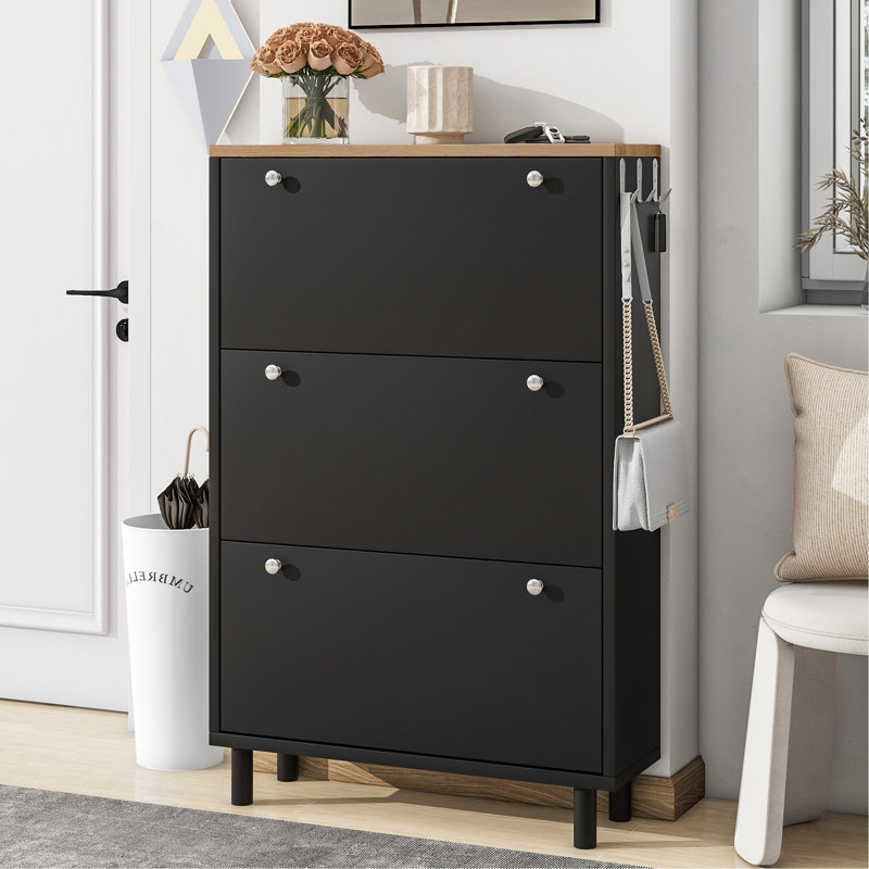 Versatile Shoe Cabinet With Stylish Design And Ample Storage Capacity