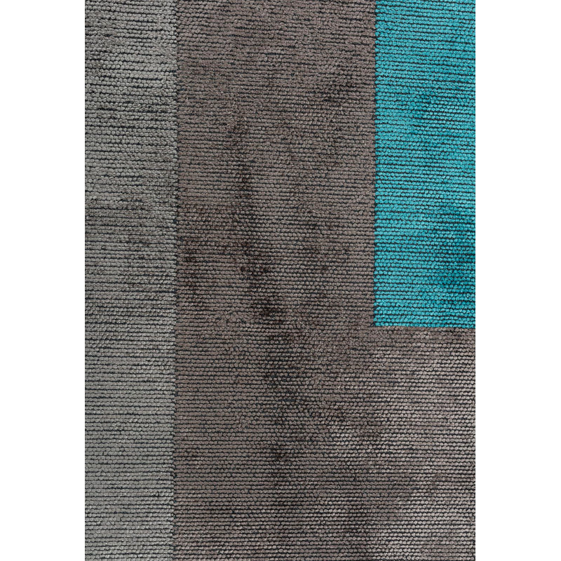 Alliee Geometric Hand Loom Indoor / Outdoor Area Rug, Rectangle 200 x 250cm