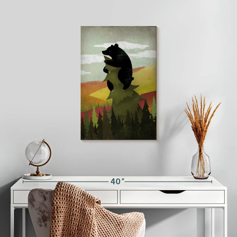 Bramep Leaf Peeper sans mots, H 24 po x l 16 po