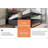 Upholstered Platform bed with a Hydraulic Storage System, LED and USB Charging-1657769687-1657769681