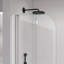 Portes de douche pliantes sans cadre pour baignoire, porte en verre trempé épais de 1/4 po (6 mm), porte de baignoire pivotante pour salle de bain-117492521