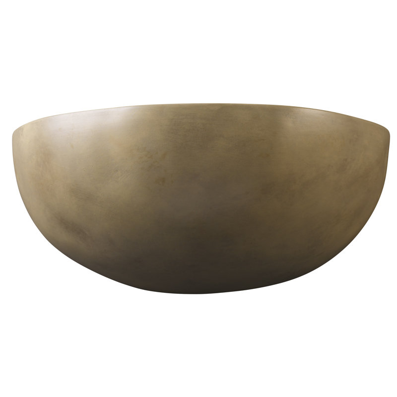 Britz Ceramic Wall Light, Bisque, LED