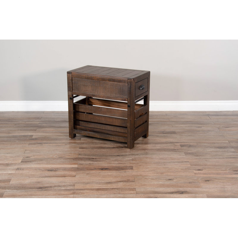 Mizell End Table with Storage