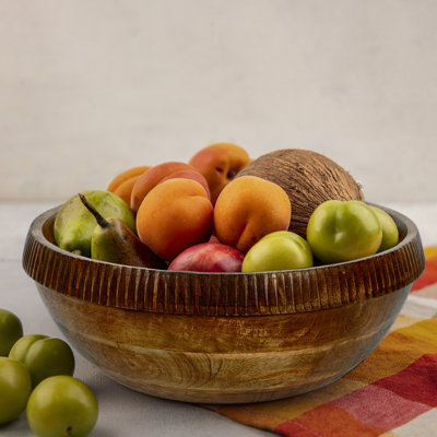 Wood Decorative Bowl 1