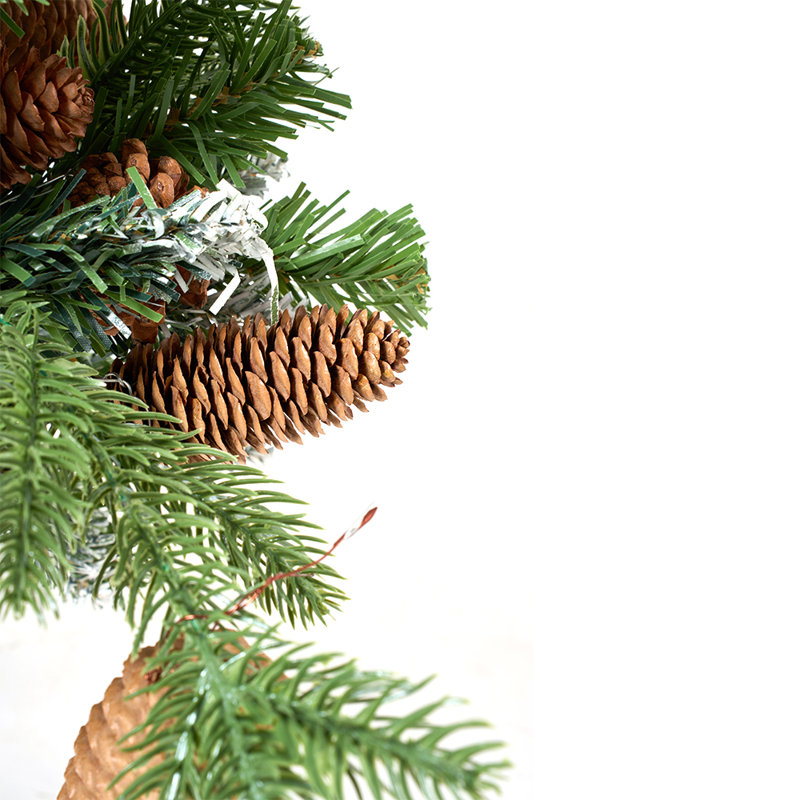 1.85' H Lighted Artificial Christmas Tree