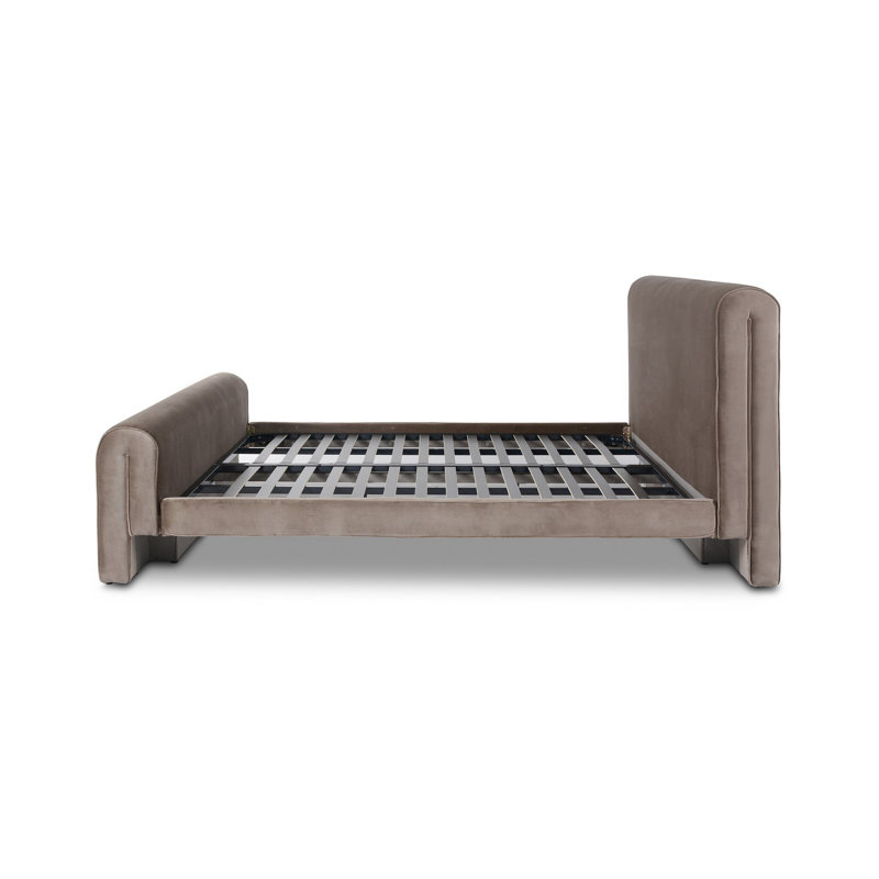 Mitchell Upholstered Bed, Queen, Thames Cream