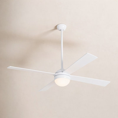 Ball LED Downrod Ceiling Fan