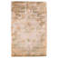 Tapis beige tissé à la main
