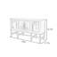 Buffet de luxe rétro de style américain-77366176