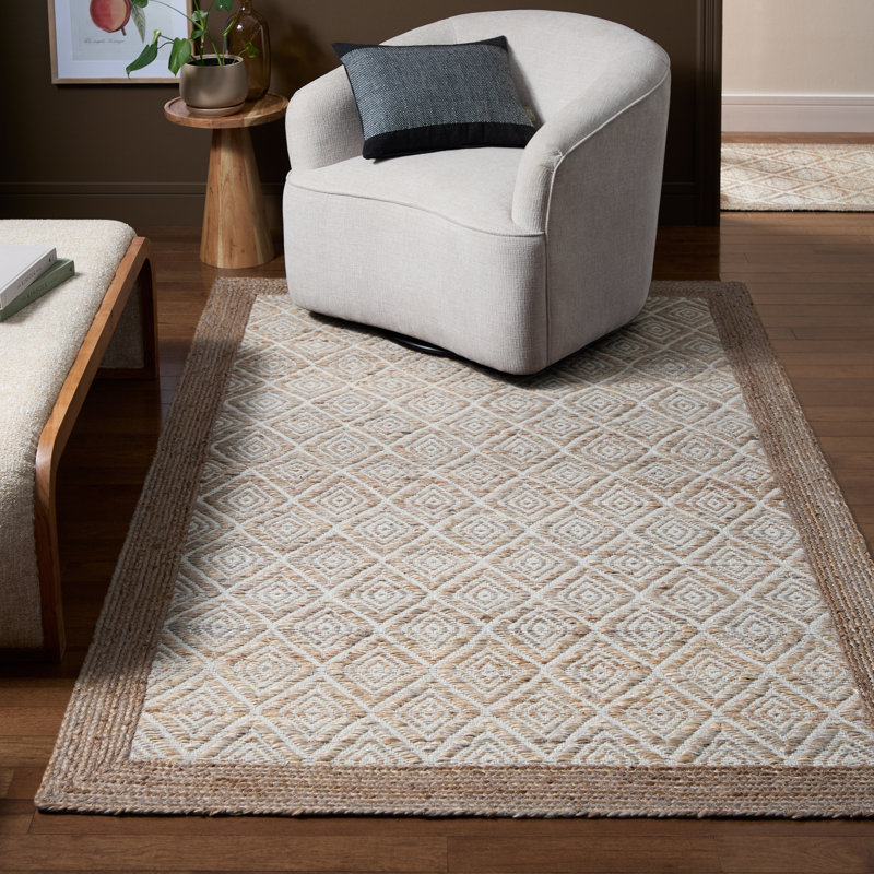 Town & Country Terra Nalani Textured Diamond Brown, Rectangle 8' x 10'