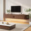 Meuble télé flottant avec lumières RVB, tablette murale 63 po-1450539024-1445406761