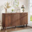 Buffet 59,74 "moderne rustique brun avec rangement-1560566734