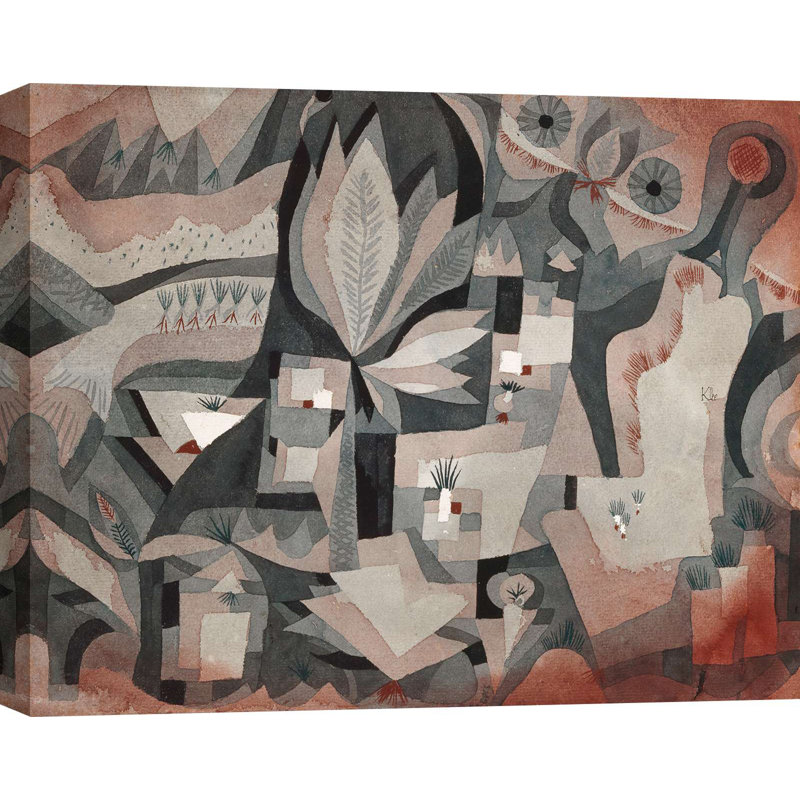 Dry Cooler Garden, 1921 by Paul Klee - Wrapped Canvas Print, 70cm H x 100cm W