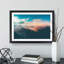 Copacabana Beach in Rio De Janeiro in Abstract - Picture Frame Graphic Art Print-55686454-55686456