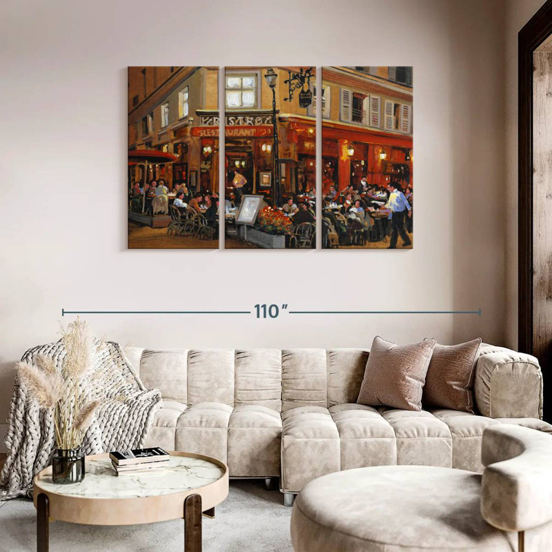 Yarlin Bistro I, H 48 po x l 74 po
