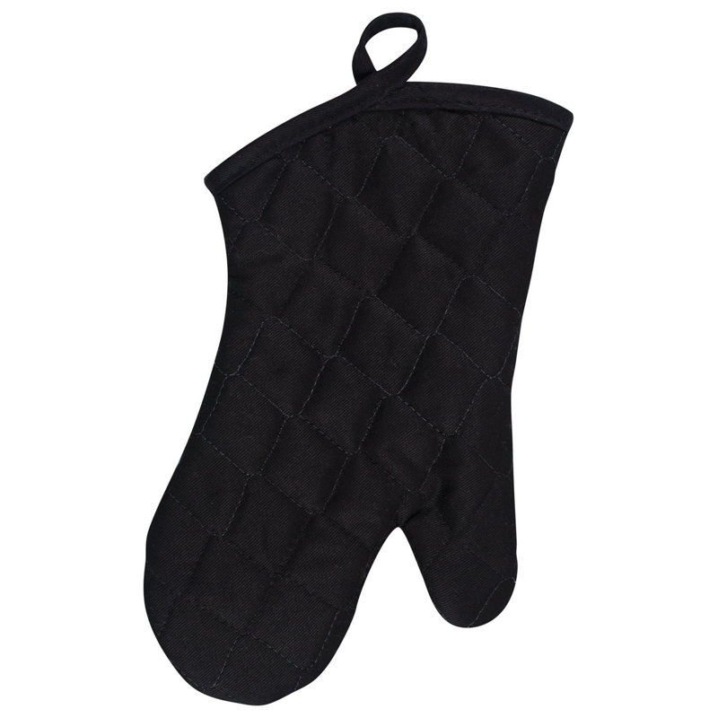 Gant de cuisine 100% coton KAF Home, Noir