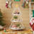 Christmas Tree Metal Storage Rack, Modern Sofa Side Table, Snack Rack For Party Holiday Festival, Living Room Bedroom-317992477