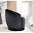 Milvo Velvet Swivel Barrel Chair-1796582768