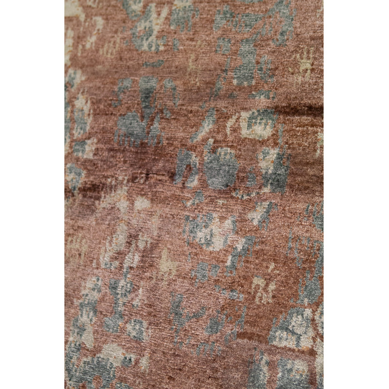 Tapis rouille de haute qualité noué à la main