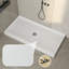 Base de douche rectangulaire avec drain central l 60 po x P 30 po