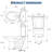 White Elongated Two-Piece Toilet, Comfort ADA Height 17", Powerful 1.28 GPF Flush-126815978-126815979