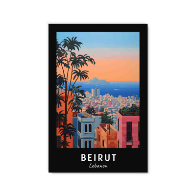 Leshunda, Beyrouth, liban, impression sur plastique / acrylique