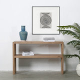 Waterfall Solid Wood Console Table