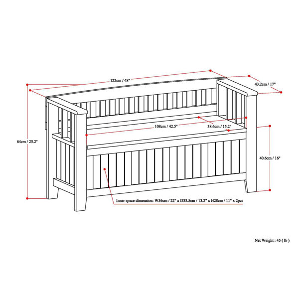 Dimensions du produit