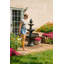 Fontaine de jardin à 3 niveaux Welcome - 57 po - Espresso profond