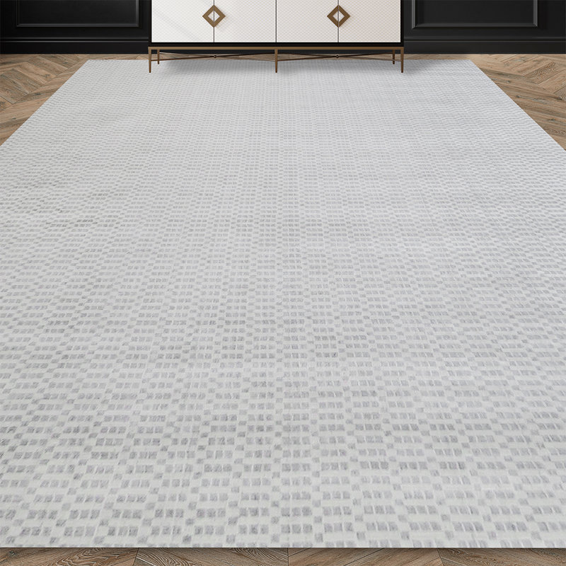 Geometric Indoor Rug, Rectangle 10' x 14'