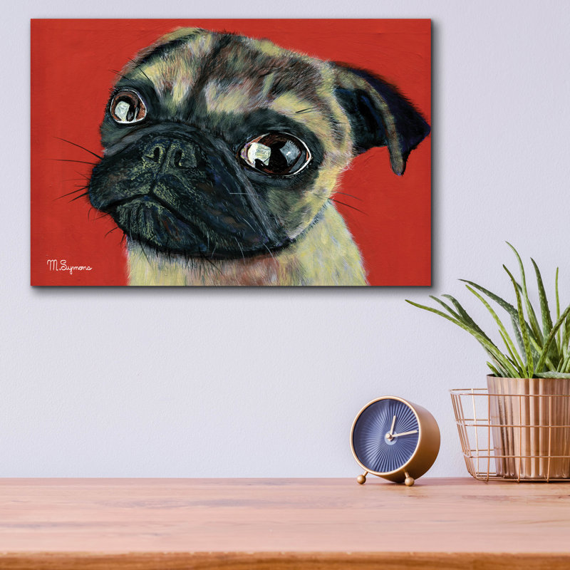 «Pugly» par Melissa Symons, H 12 po x l 16 po x P 0,13 po