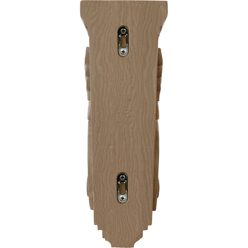 Large Traditional Acanthus Corbel, Mahogany