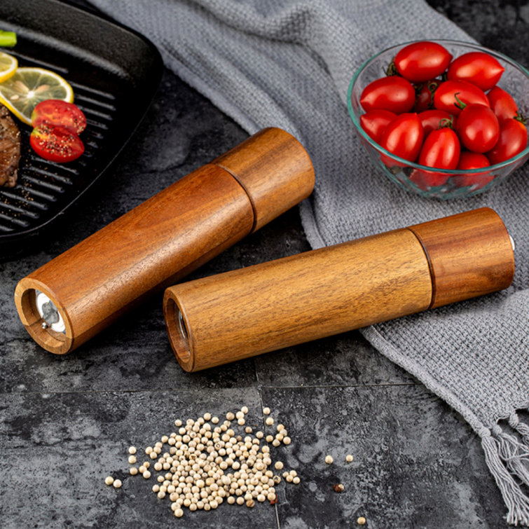 pepper mill wood grinder for salt