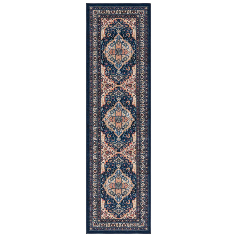 Journey Performance Machine Washable Oriental Rug, Runner 2'2" x 8'