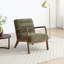 Upholstered Chenille Accent Chair