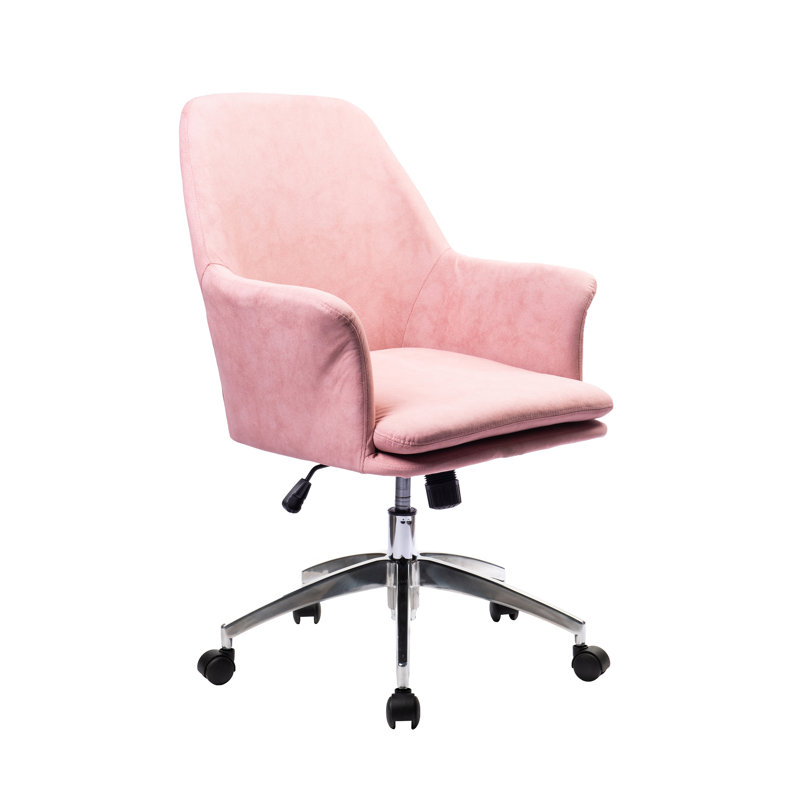 Microfiber / Microsuede Task Chair, Pink