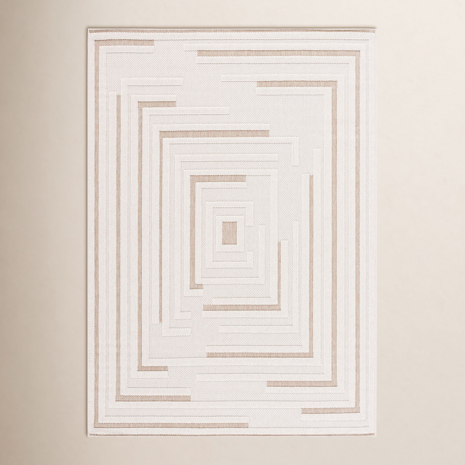 Clemons Performance Geometric Rug, Rectangle 5'3" x 7'6"