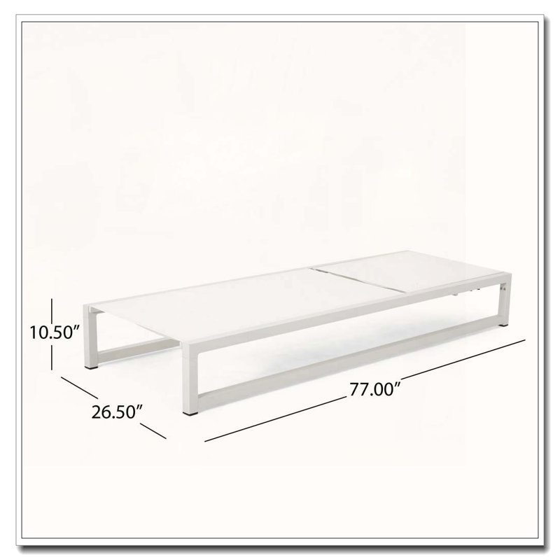 CHAISE LOUNGE, 1, White