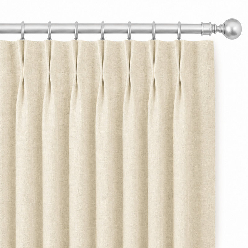 Solid Linen Look | Linati Fabric, Cream