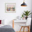 «Pastel Desert Wonderland», reproduction sous verre encadrée, design par Ramona Murdock-1007359201-1007359202