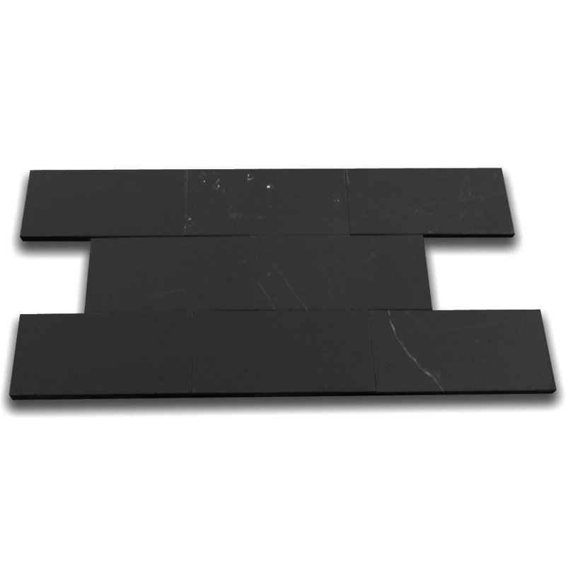 3" x 6" Marble Look Subway Wall & Floor Tile