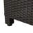 Accent Table - Table, Dark Brown, 18"X18"X18", Made With , No Assembly Versatile Pe Coffee Brown Cube, Assembly, Long-Lasting Woven Finish-475836304